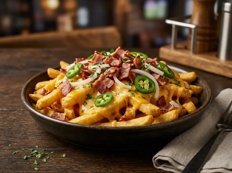 Father cheddarpommes – The Father Sportbar & Restaurang, Årjäng