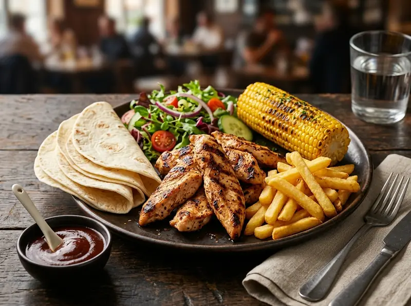 Kycklingfajitas – The Father Sportbar & Restaurang, Årjäng