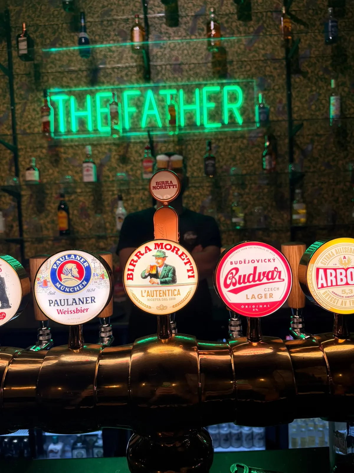 The Father entré på kvällen